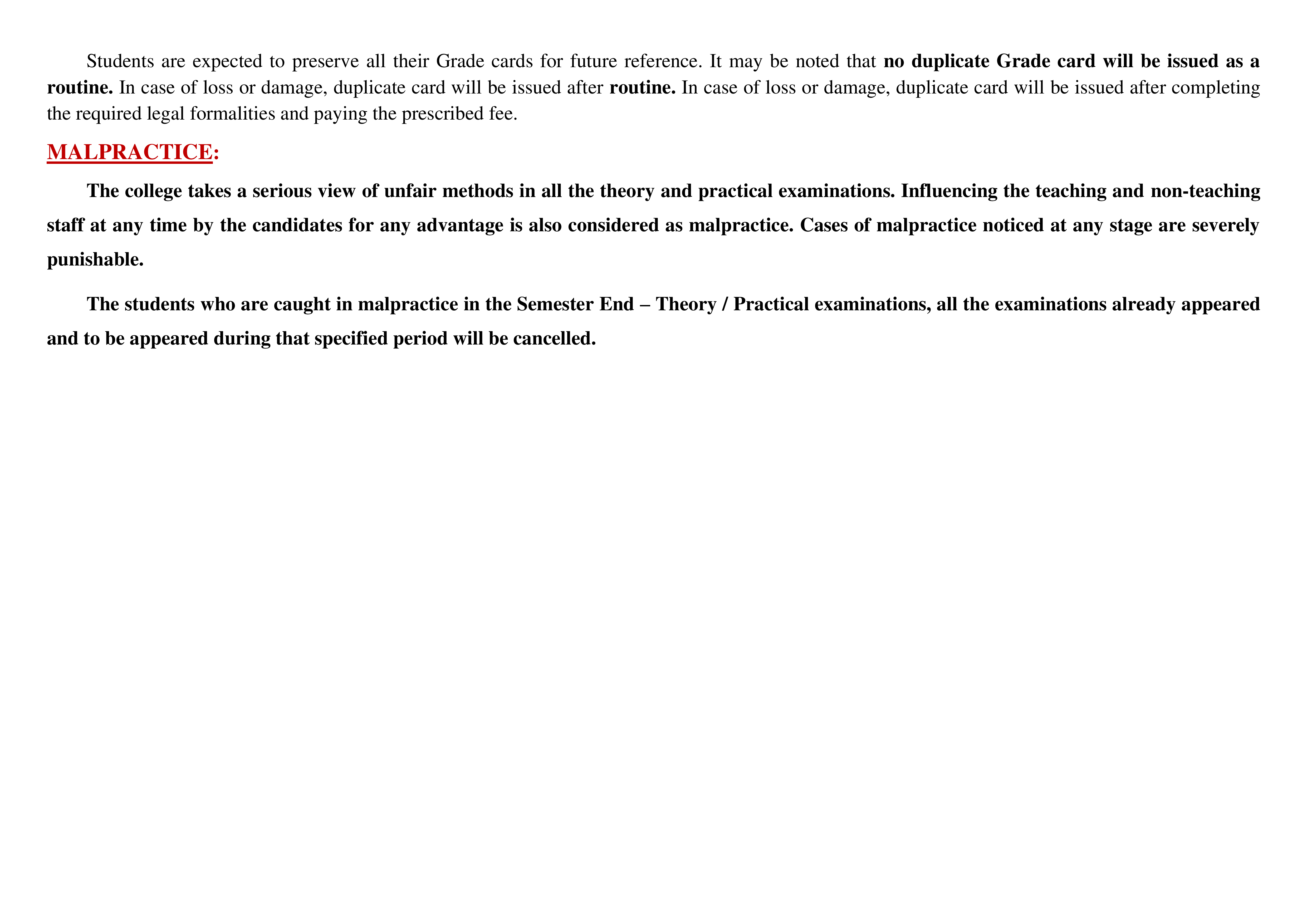 EVALUATION PROCESS